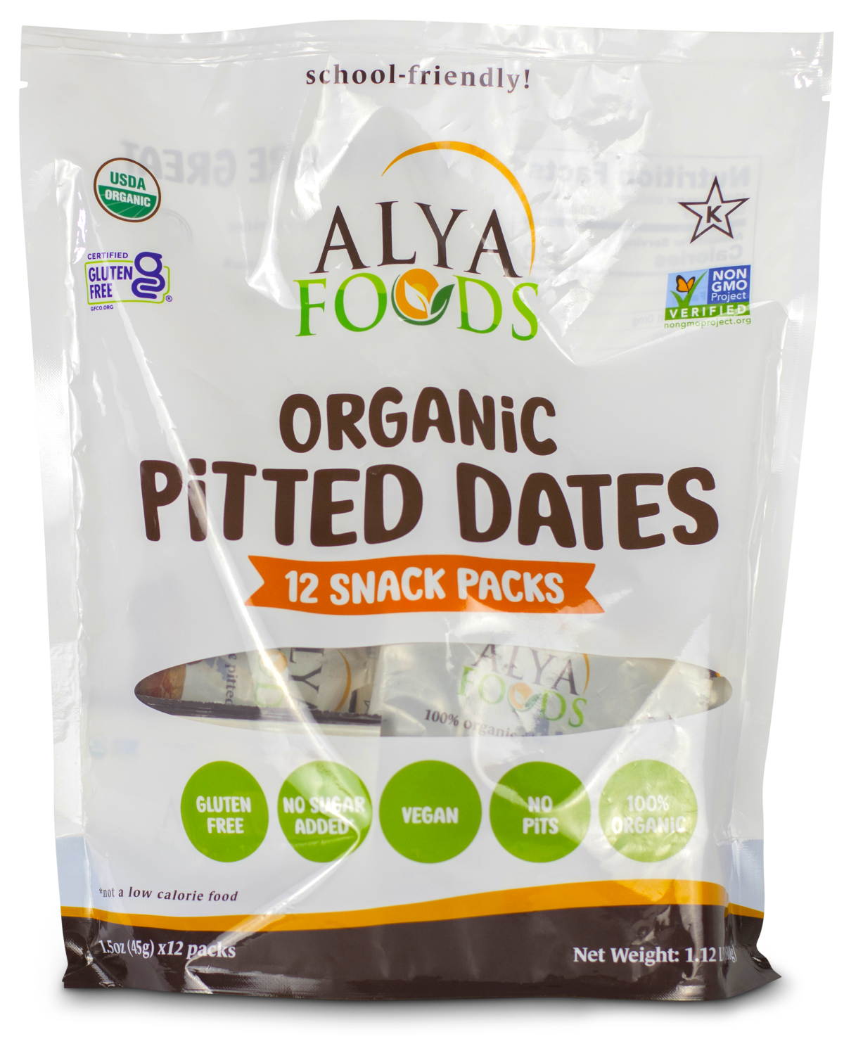 Organic Pitted Dates 1.5oz x12 Multipack - Image 3